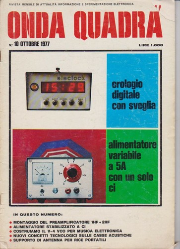 1977 onda quadra - 10,