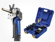 CARTELLATRICE A BATTERIA RAME CONDIZIONATORE 1/4-3/8-1/2-5/8-3/4  CON 2 BATTERIE