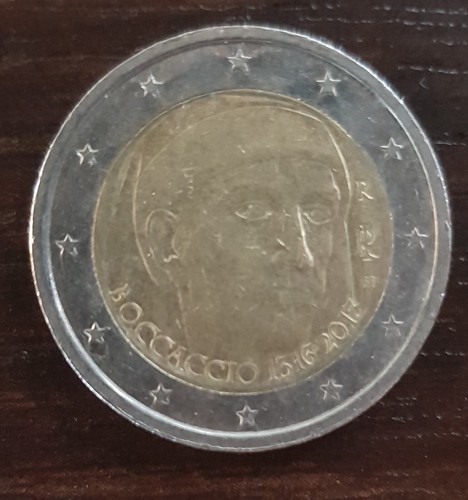Moneta due euro boccaccio - 2,