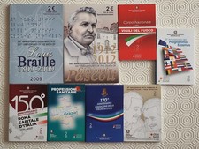 Lotto 2 Euro Commemorativi Italia - FDC - 2009 2012 2020 2021 2022 entra e leggi