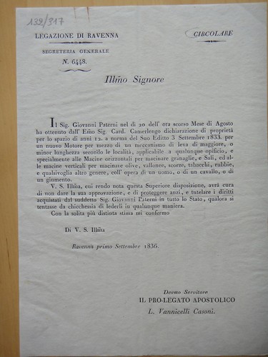 1836 circolare brevetto - 1836-circolare-brevetto, motore