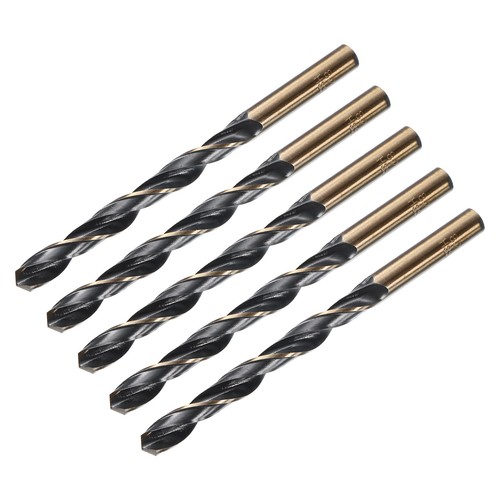 5pcs punte elicoidali dritti