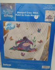 Trapunta Eeyore Baby, Disney Janlynn 2006, timbrata punto croce 34 x 43, #1134-35