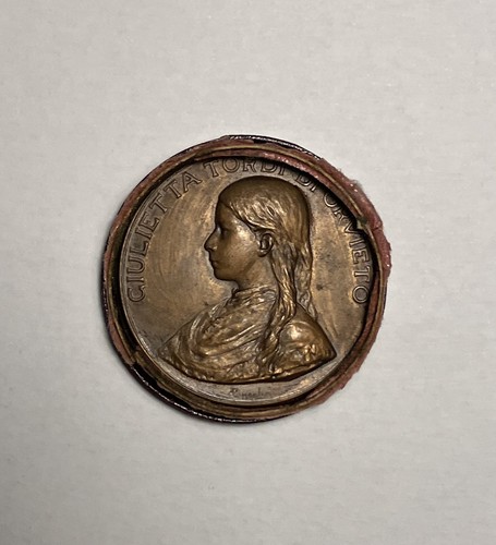 Medaglia giulietta tordi - giulietta, di
