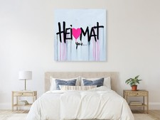 Quadri su tela poster amore