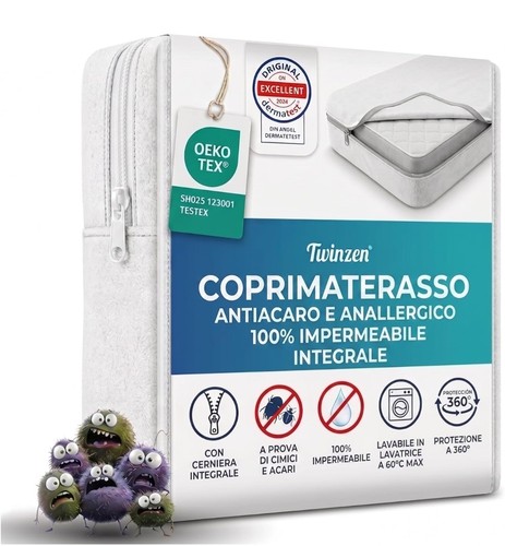Coprimaterasso una piazza - coprimaterasso, e