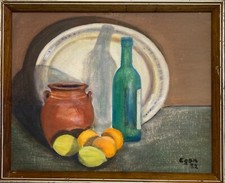 Quadro a Olio Natura Morta Con