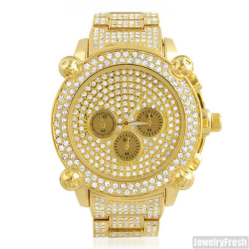 Orologio hip hop gold - orologio, jumbo