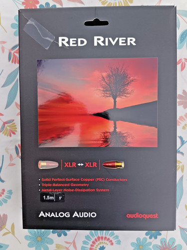 Audioquest red river xlr 5 - xlr, 1,5