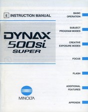 Minolta Dynax 500si Super