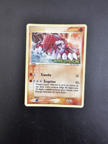 Carte pokémon groudon 106 - groudon, 14/106