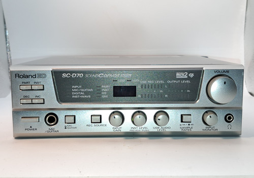 Roland d70 modulo sonoro - roland, sc-d70