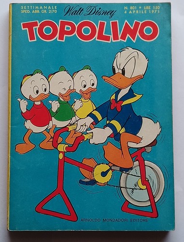 Topolino 801 ed - topolino,