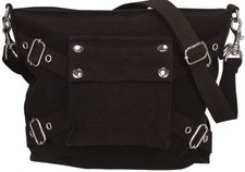 Ladies Black Stone Washed