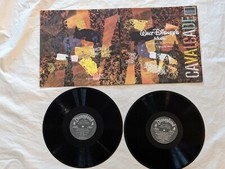 1959 Walt Disney Music Cavalcade Disneyland Disco 2 LP 30 Anni Film Inserto OOP