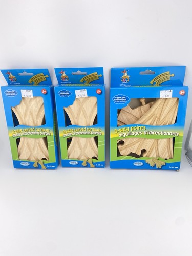 Wooden train track lot - wooden,