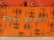 ALFA ROMEO 33 4x4 SIGLA POSTERIORE "PERMANENT" 60580467
