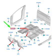 FORD RANGER T6 MK1 Corpo