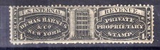 US Revenue Stamps Medicine RS26a Sound 4c Demas Barnes Co ZAYIX 0824-MAR074