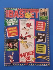RARO SUPER BASKET 45-1986 +POSTER TRACER MILANO - MARK SMITH - MICHAEL JORDAN