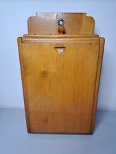 Grattugia formaggio vintage anni 60 legno metallo cassetto FRABER ITALY completa