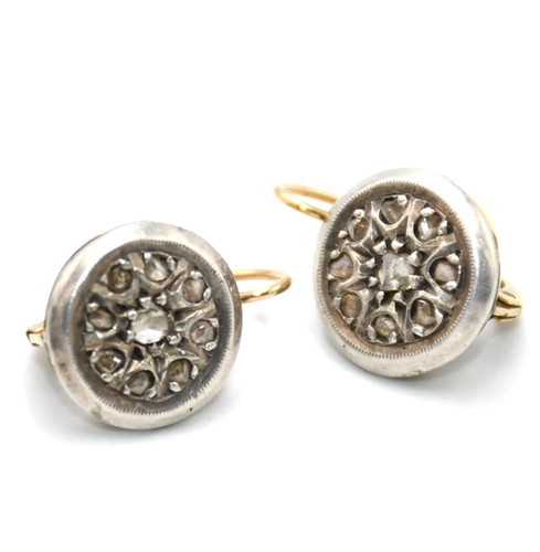 Orecchini toppine con rosette