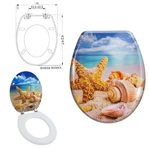 Sedile copriwater universale - sedile,