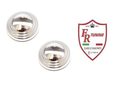 Coppia rosoni cromati maniglia - coppia,