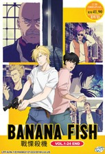Anime DVD Banana Fish Vol.1-24 End *English Subtitle* All Region 