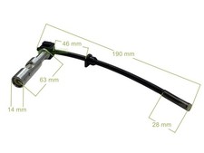 Pompa olio + tubo olio per motosega Dolmar 100 102 ES 2 3 4 5 6 30 31 021245002