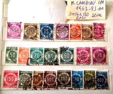 1963.83  SPLENDIDE SERIE  MARCHE da BOLLO CAMBIALI LIRE DIVERSE**RARE  c.286.308