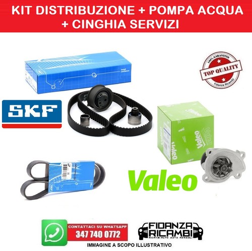Kit distribuzione pompa acqua - kit,