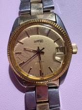 OROLOGIO VINTAGE EBERHARD ANNI 70’ PLACCATO IN ORO AUTOMATICO/IMPERMEABILE.