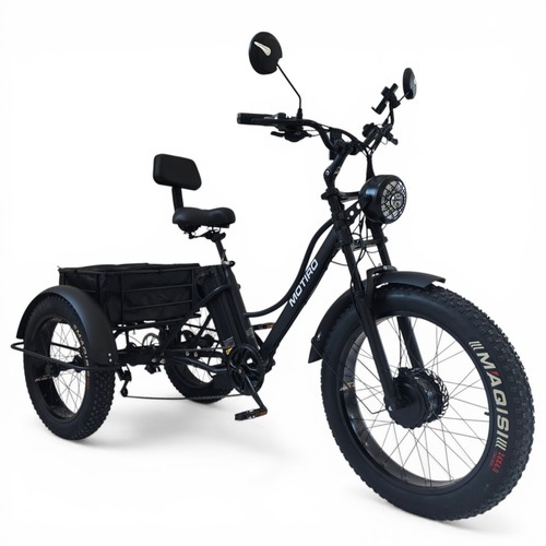 Triciclo elettrico fat bike - triciclo,
