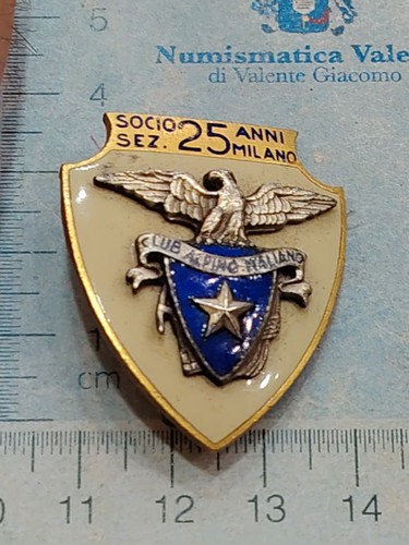Distintivo cai club alpino - distintivo,
