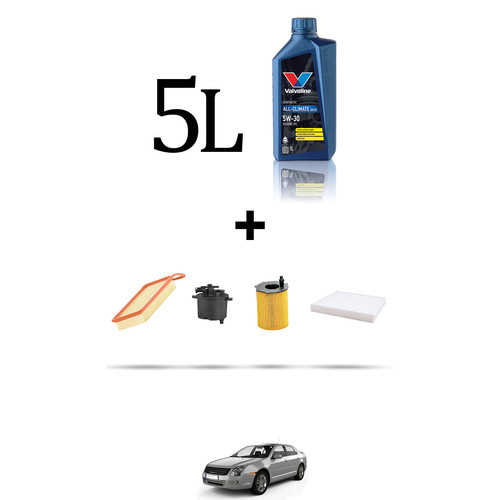 Hoffcar kit tagliando filtri - kit,