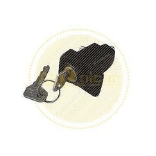 MANIGLIA ANT. DX PER FIAT PANDA 2 PORTE 09/82>12/88 PLASTICA NERA 2OY