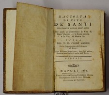 old book LIBRO ANTICO RACCOLTA
