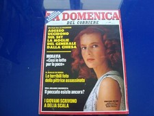 LA DOMENICA DEL CORRIERE N 47  ANNO 85 NOVEMBRE 1983 DELIA SCALA - DOSSENA