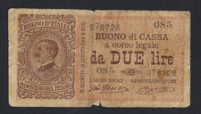 REGNO D'ITALIA BUONO DA 2 LIRE