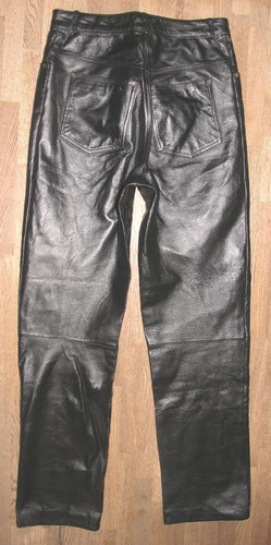 Authentic damen lederjeans - lederjeans, in