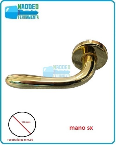Mezza maniglia porta blindata - mezza,