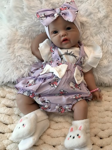 Bambola bambina silicone - bambina, 18"
