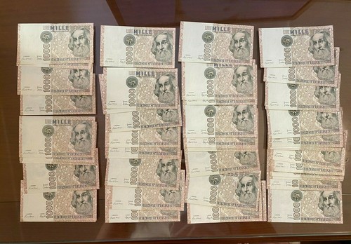 Lotto banconote lire - lotto,