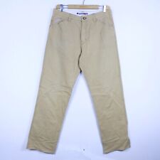 Jeans Americanino Uomo Taglia 52 Cotone Man Trousers Comodo Casual Logo Beige