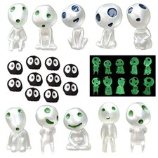 Sctmda Elfi degli Alberi Luminosi 20 Pezzi Principessa Mononoke Figurine (Z9o)