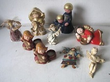 ANGIOLETTI NATALIZI , CANTORI PRESEPE , CANDELE NATALE ( NO THUN )