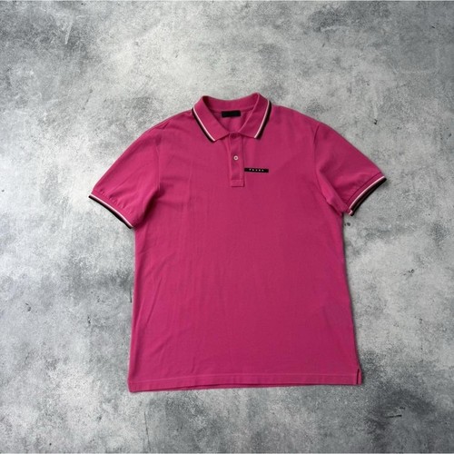 Prada pink polo shirt - pink,