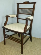 Antique upholstered Edwardian