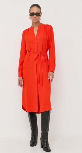 Abito donna hugo boss corallo - abito,